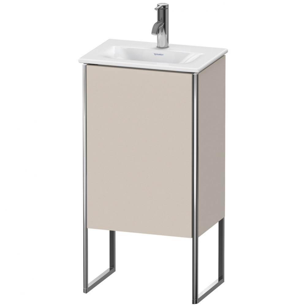 Duravit XSquare One Door Floorstanding Vanity Unit Taupe