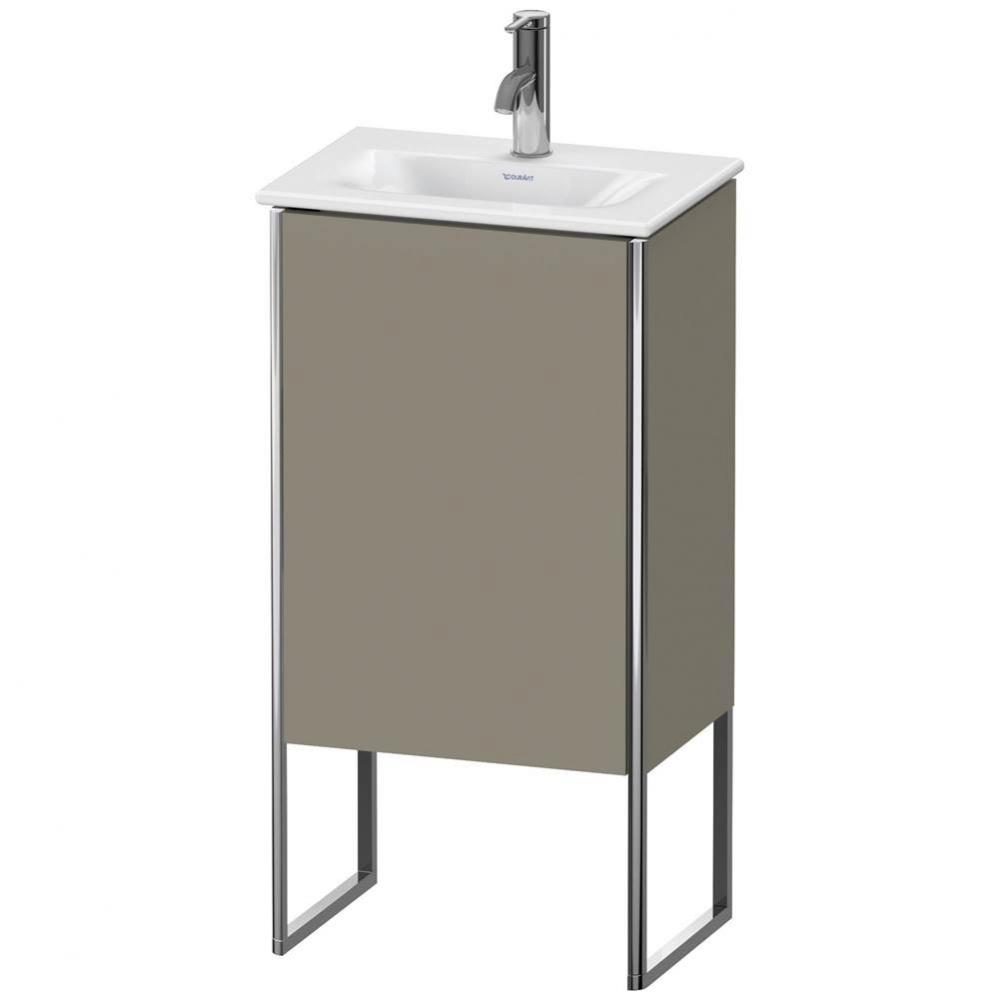 Duravit XSquare One Door Floorstanding Vanity Unit Stone Gray