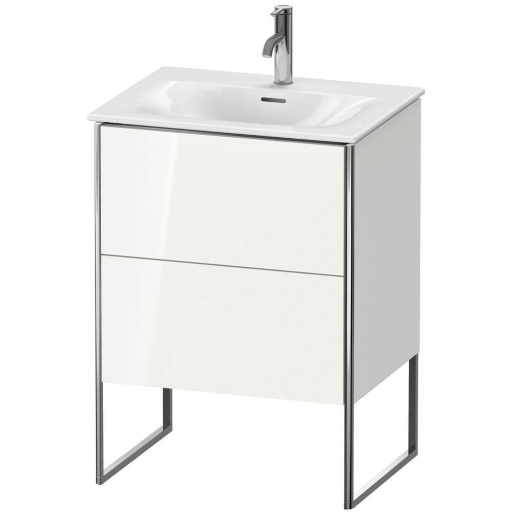 Duravit XSquare Two Drawer Floorstanding Vanity Unit White