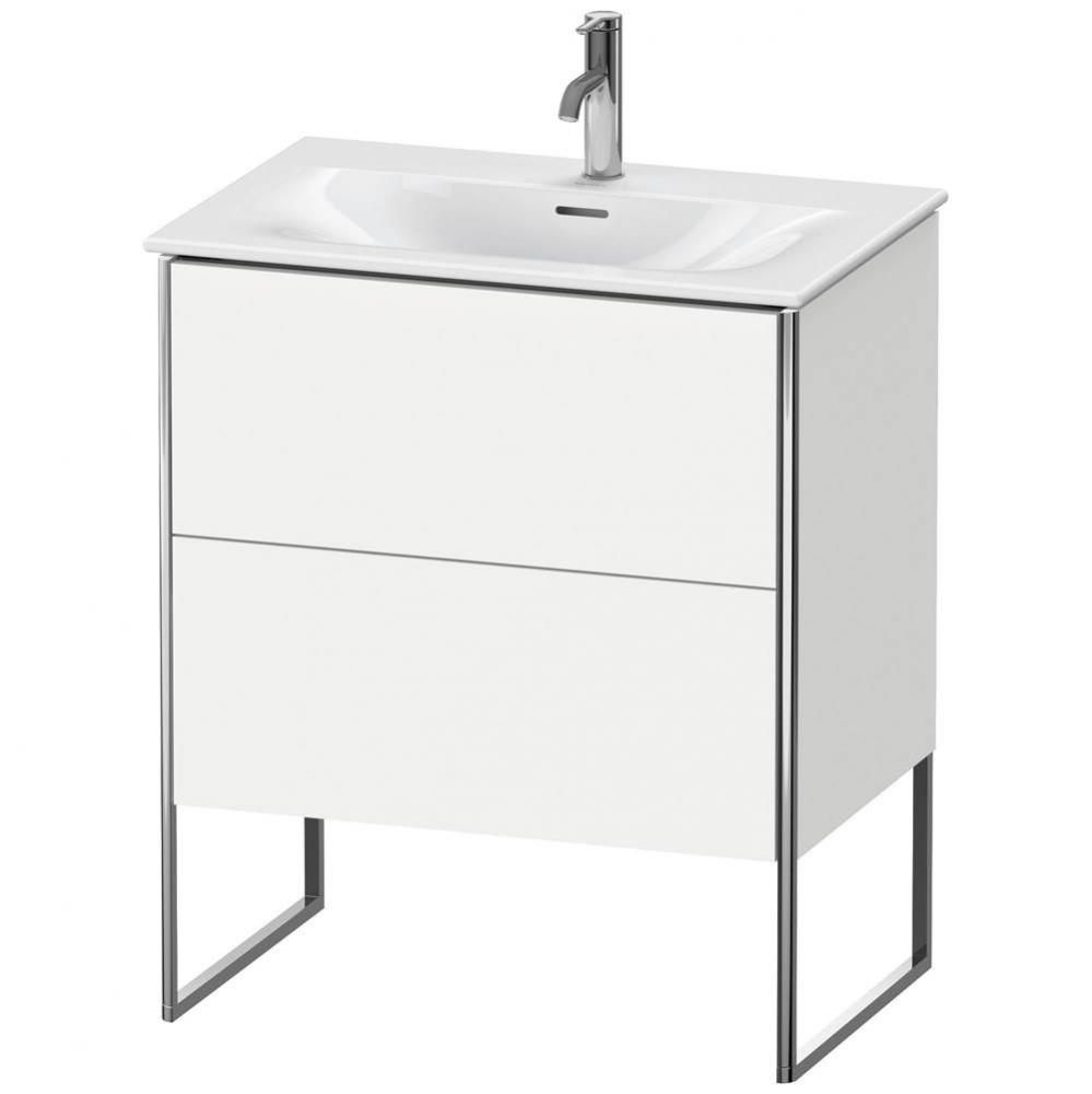 Duravit XSquare Two Drawer Floorstanding Vanity Unit White