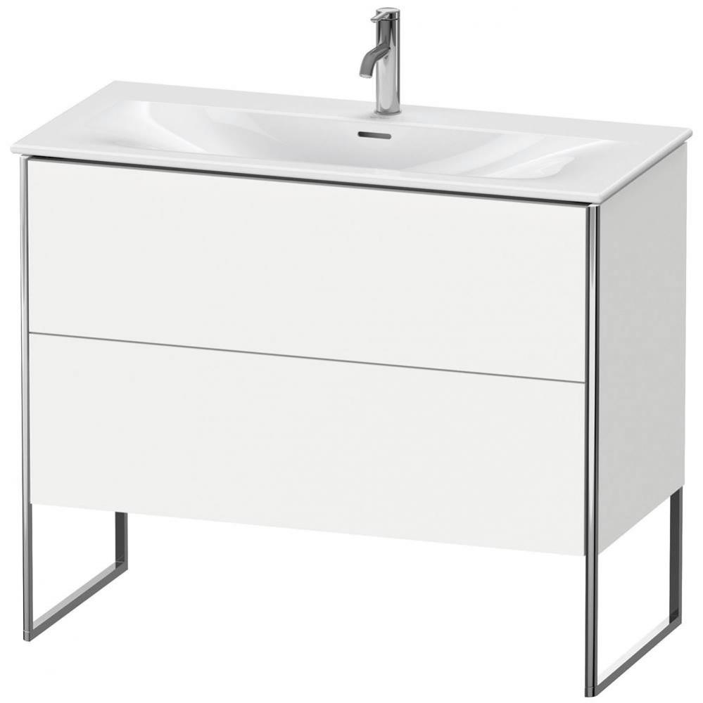 Duravit XSquare Two Drawer Floorstanding Vanity Unit White