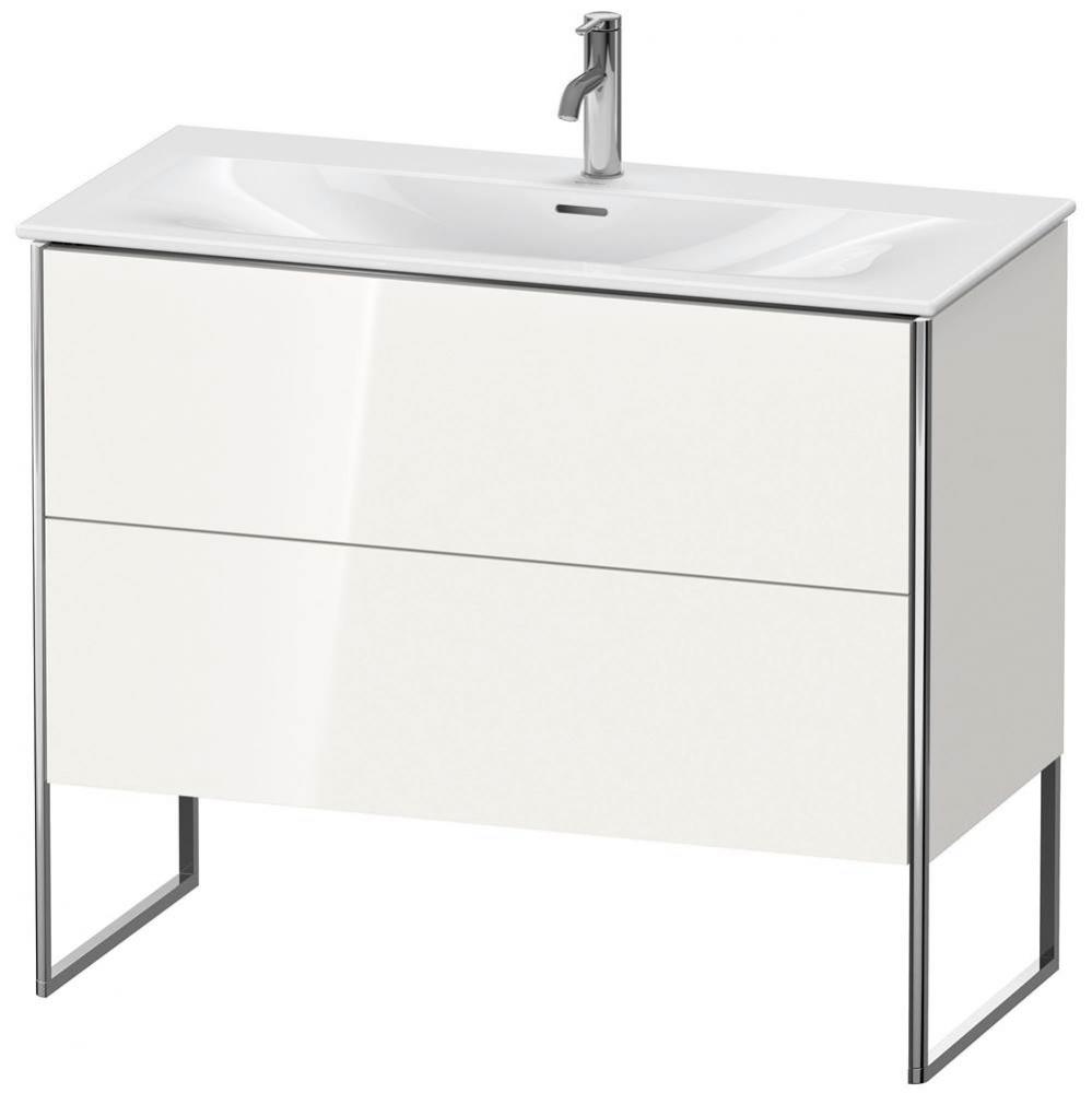 Duravit XSquare Two Drawer Floorstanding Vanity Unit White