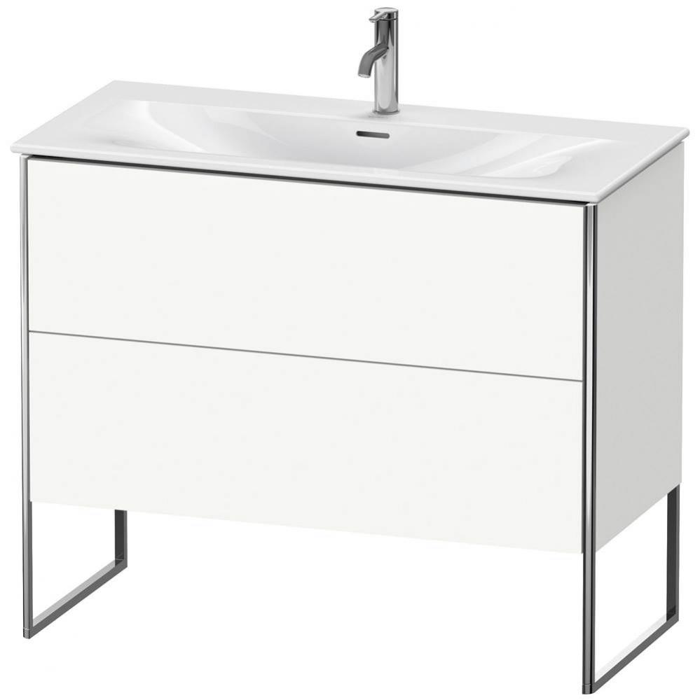 Duravit XSquare Two Drawer Floorstanding Vanity Unit White