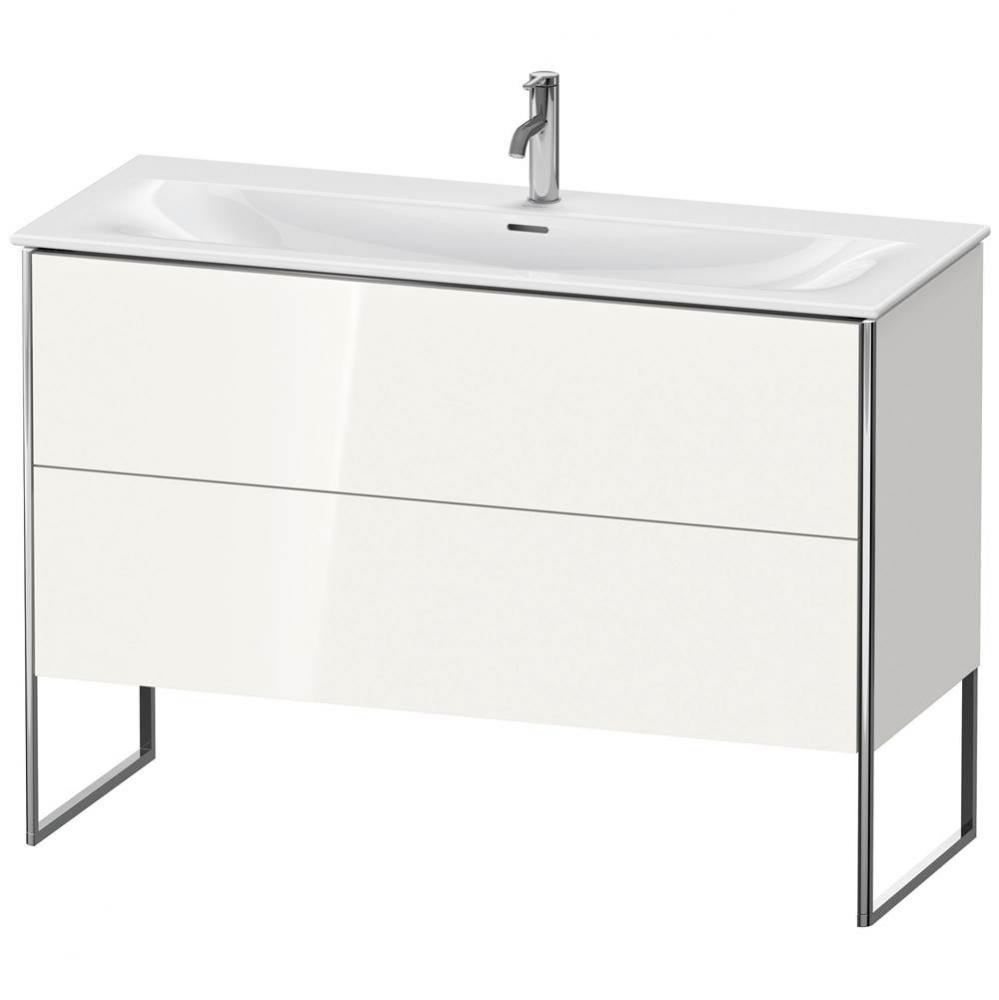 Duravit XSquare Two Drawer Floorstanding Vanity Unit White