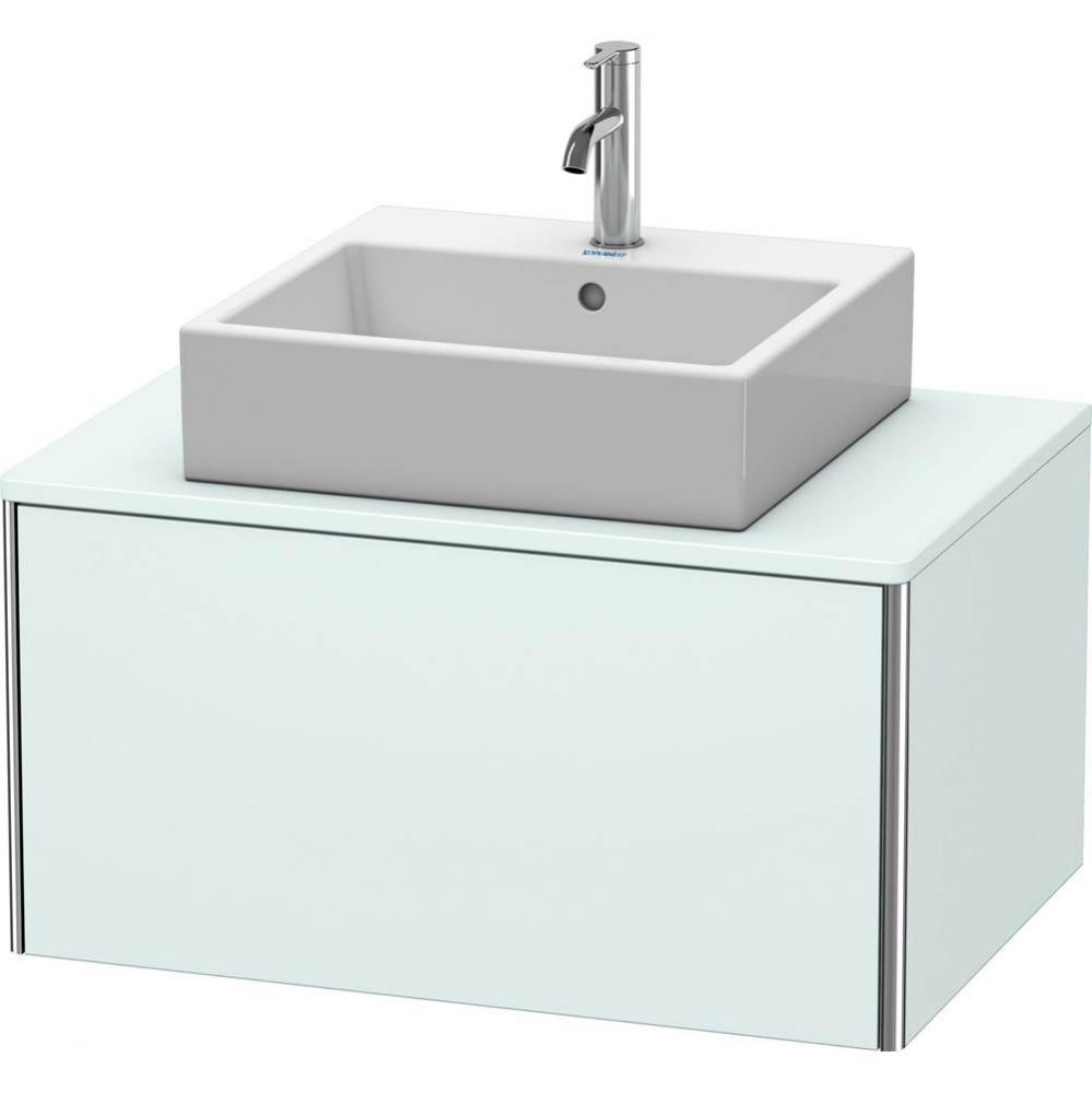 Duravit XSquare Vanity Unit for Console  Light Blue Matte