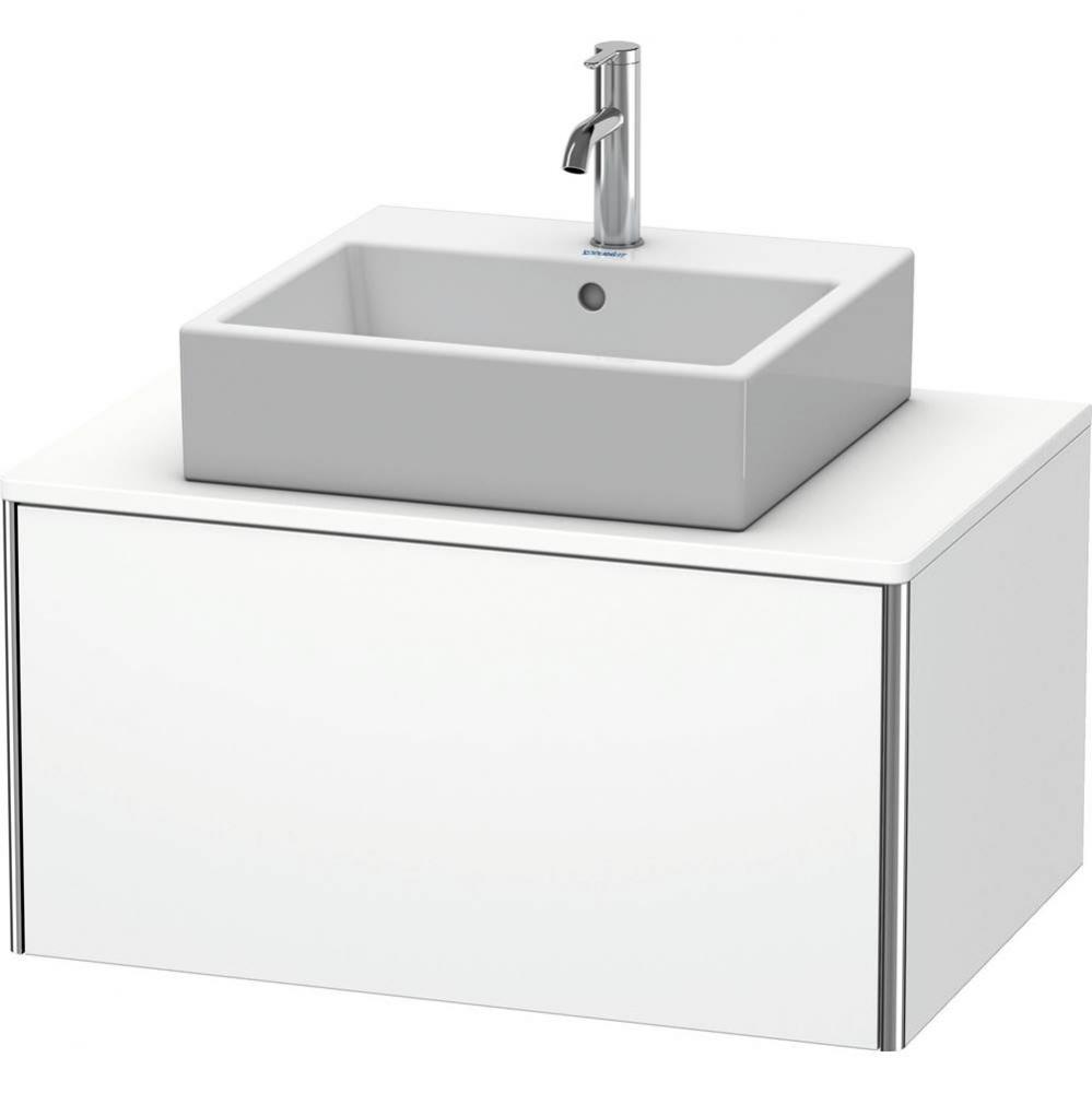 Duravit XSquare One Drawer Vanity Unit For Console White