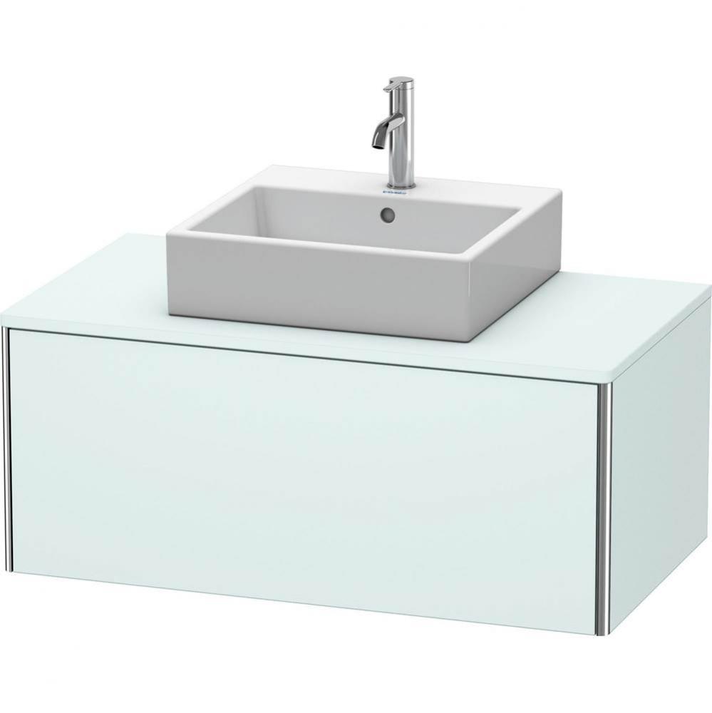 Duravit XSquare Vanity Unit for Console  Light Blue Matte