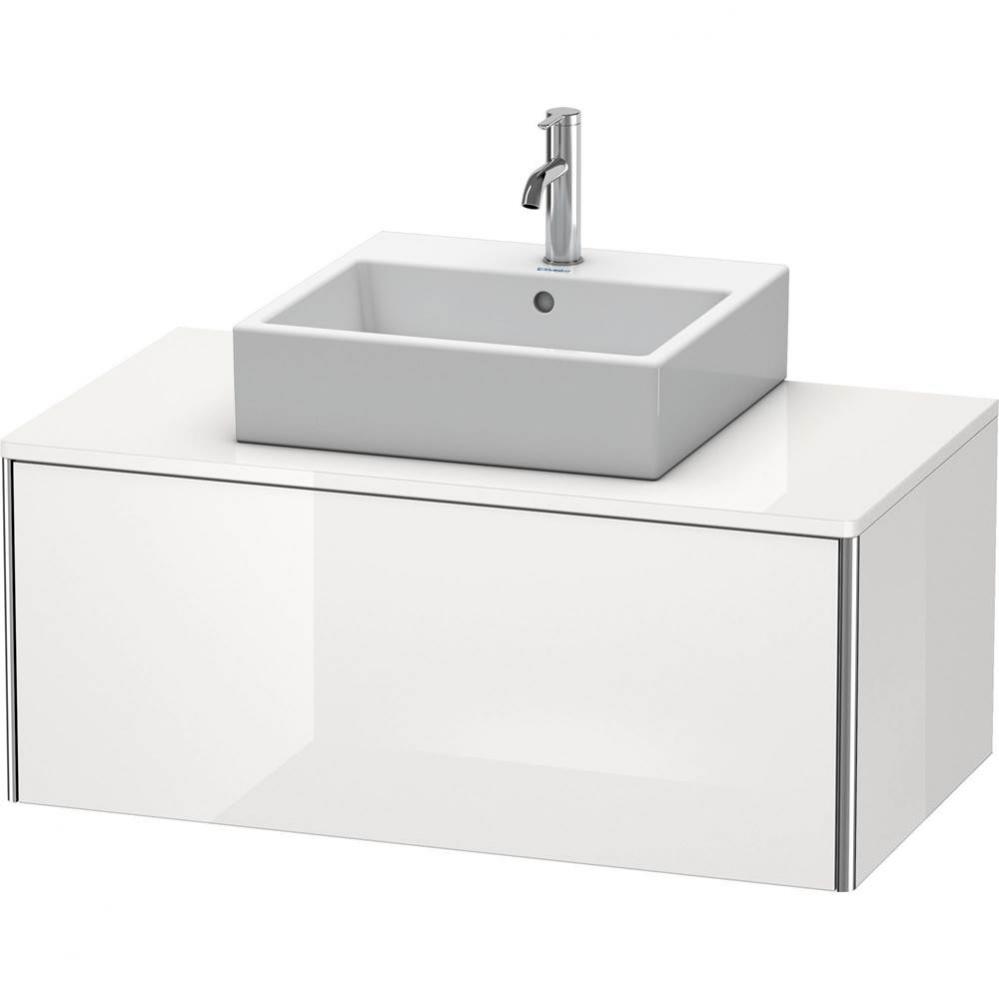 Duravit XSquare One Drawer Vanity Unit For Console White