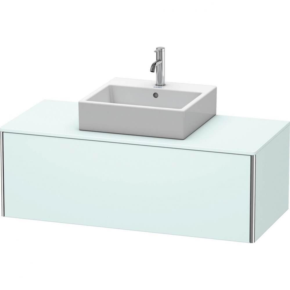 Duravit XSquare Vanity Unit for Console  Light Blue Matte