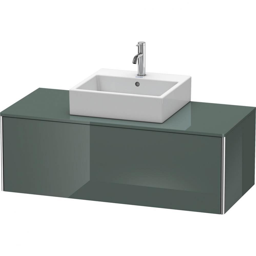 Duravit XSquare One Drawer Vanity Unit For Console Dolomite Gray