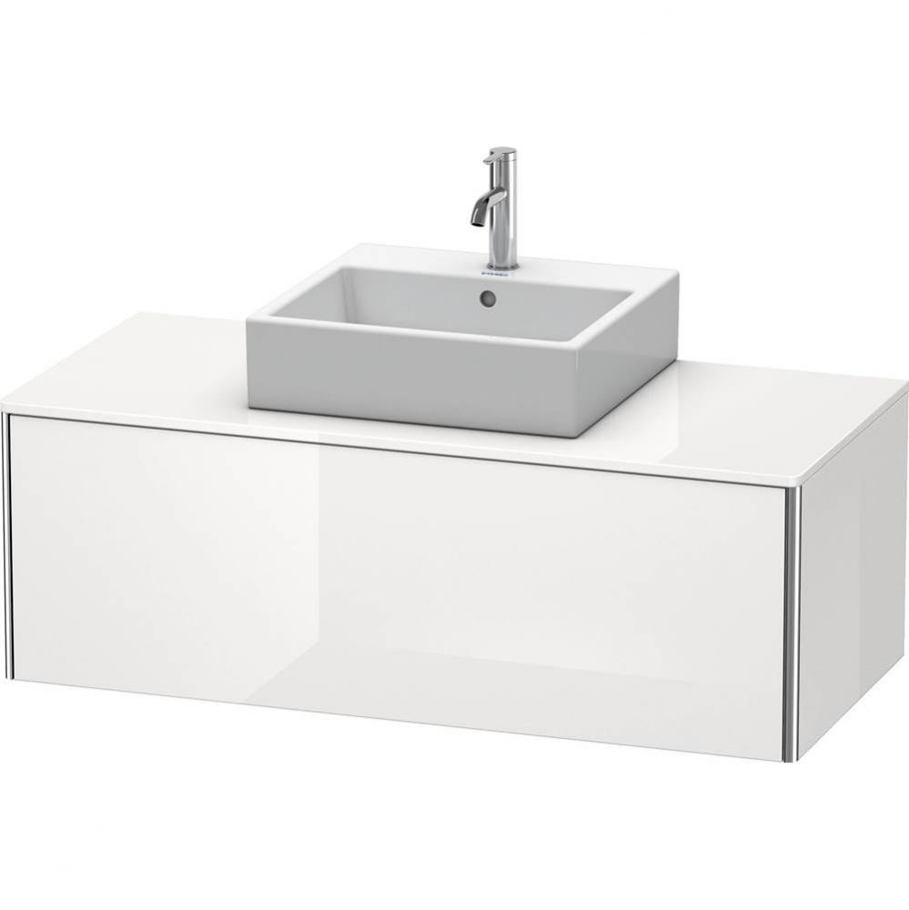 Duravit XSquare One Drawer Vanity Unit For Console White