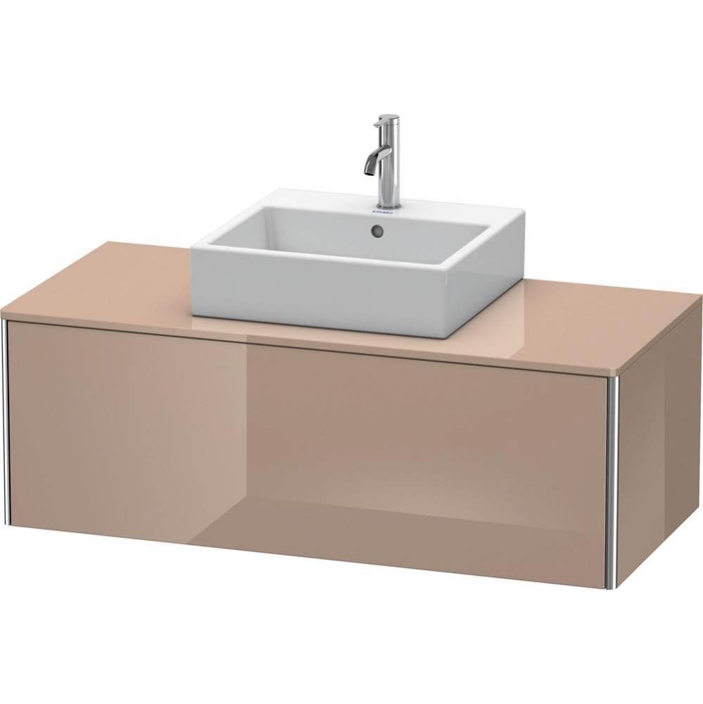 Duravit XSquare One Drawer Vanity Unit For Console Cappuccino