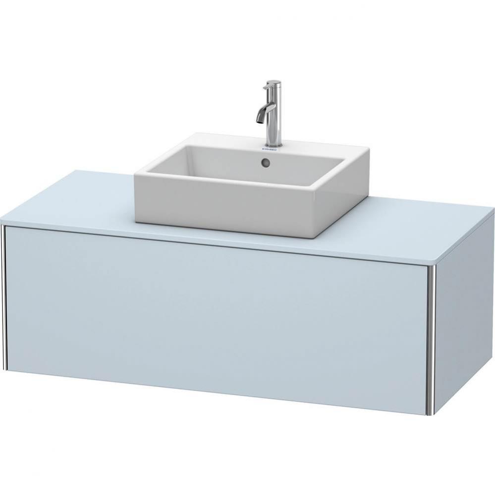 Duravit XSquare One Drawer Vanity Unit For Console Light Blue