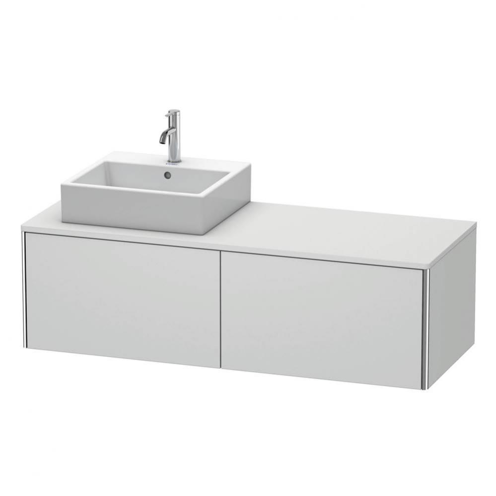 Duravit XSquare Two Drawer Vanity Unit For Console White