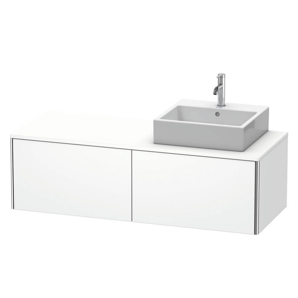 Duravit XSquare Two Drawer Vanity Unit For Console White