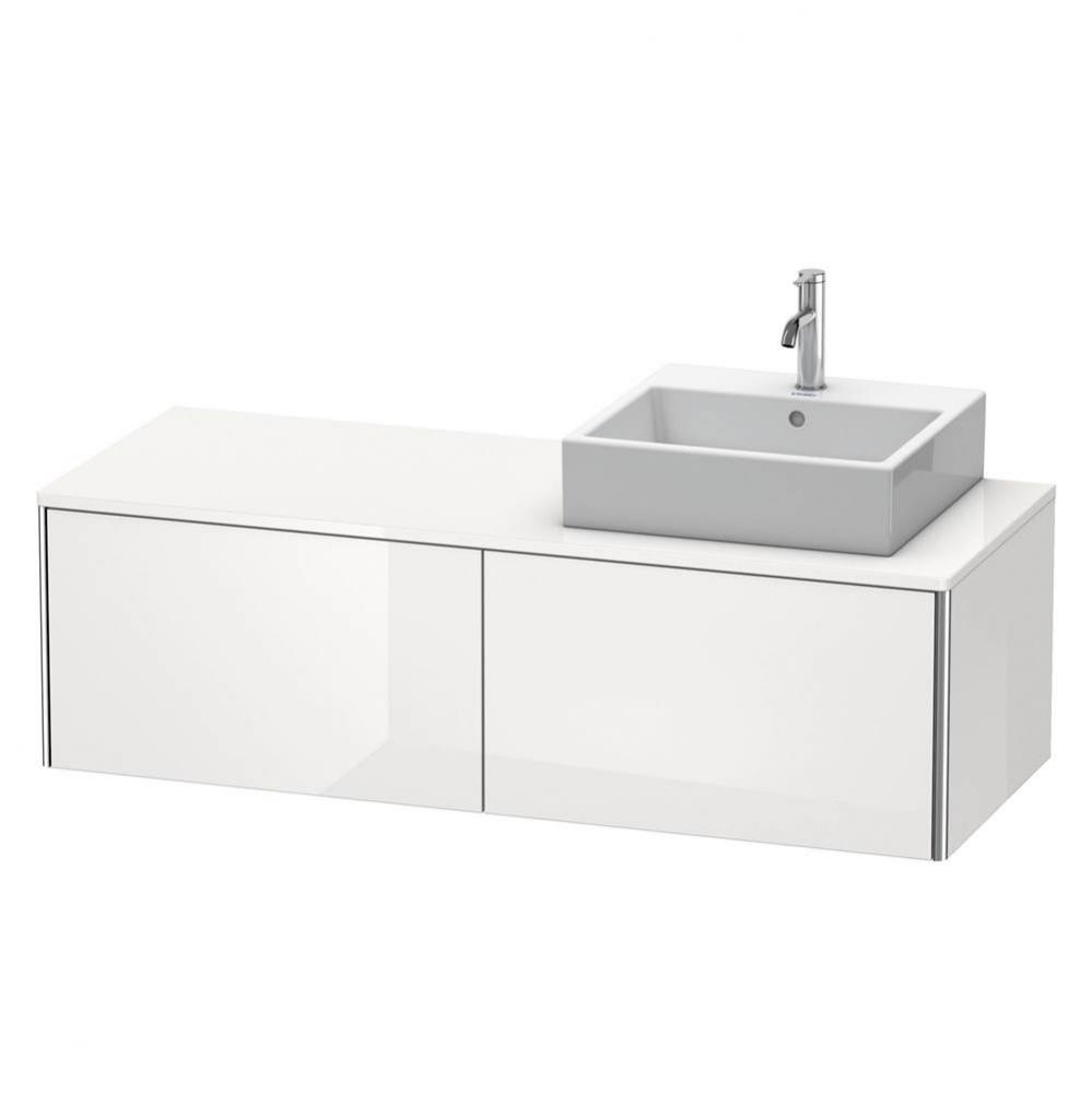 Duravit XSquare Two Drawer Vanity Unit For Console White