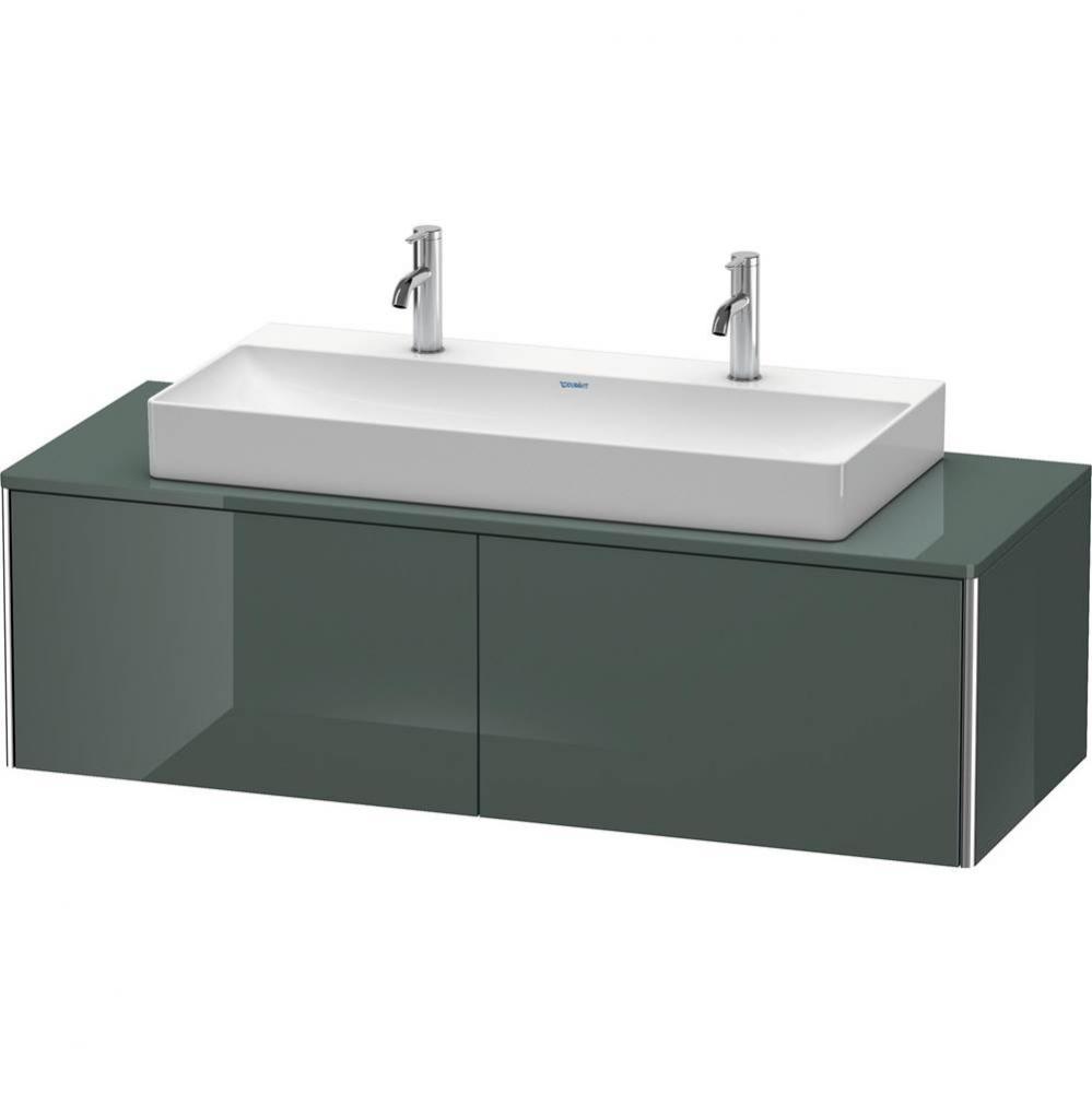 Duravit XSquare Two Drawer Vanity Unit For Console Dolomite Gray