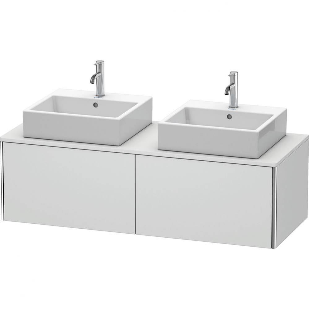 Duravit XSquare Two Drawer Vanity Unit For Console White