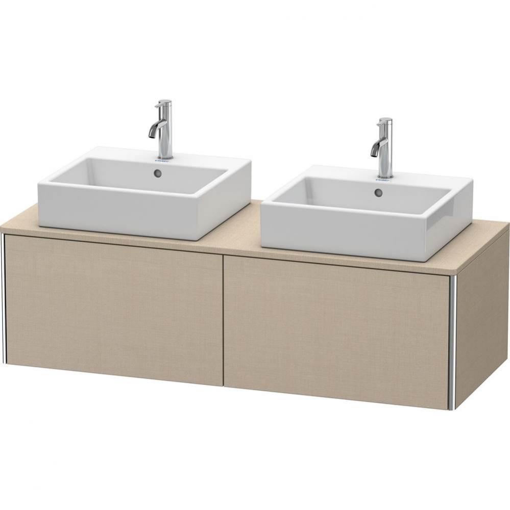 Duravit XSquare Two Drawer Vanity Unit For Console Linen