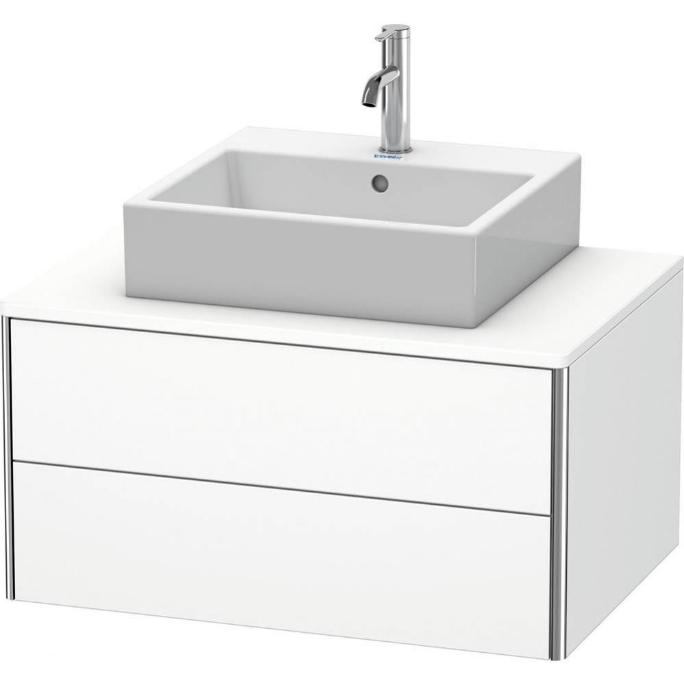 Duravit XSquare Two Drawer Vanity Unit For Console White