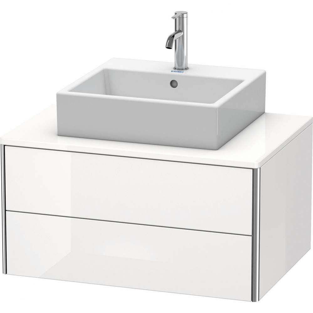 Duravit XSquare Two Drawer Vanity Unit For Console White