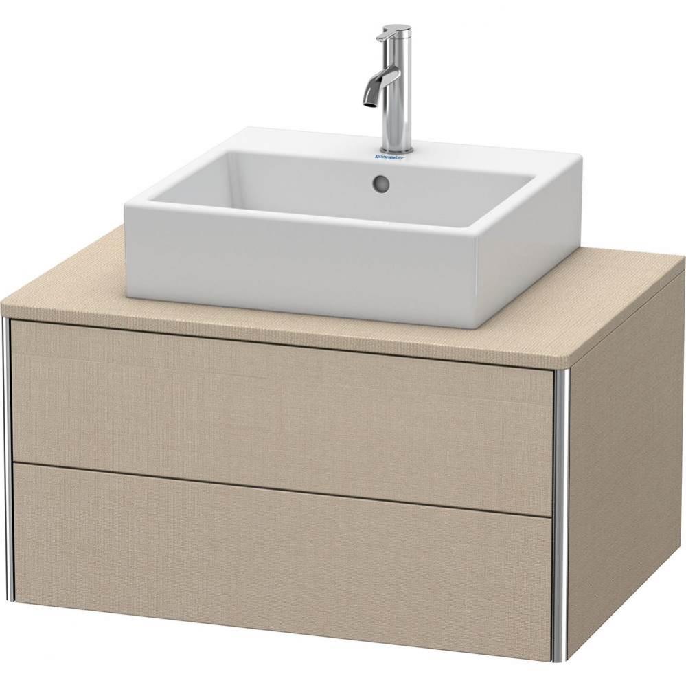 Duravit XSquare Two Drawer Vanity Unit For Console Linen