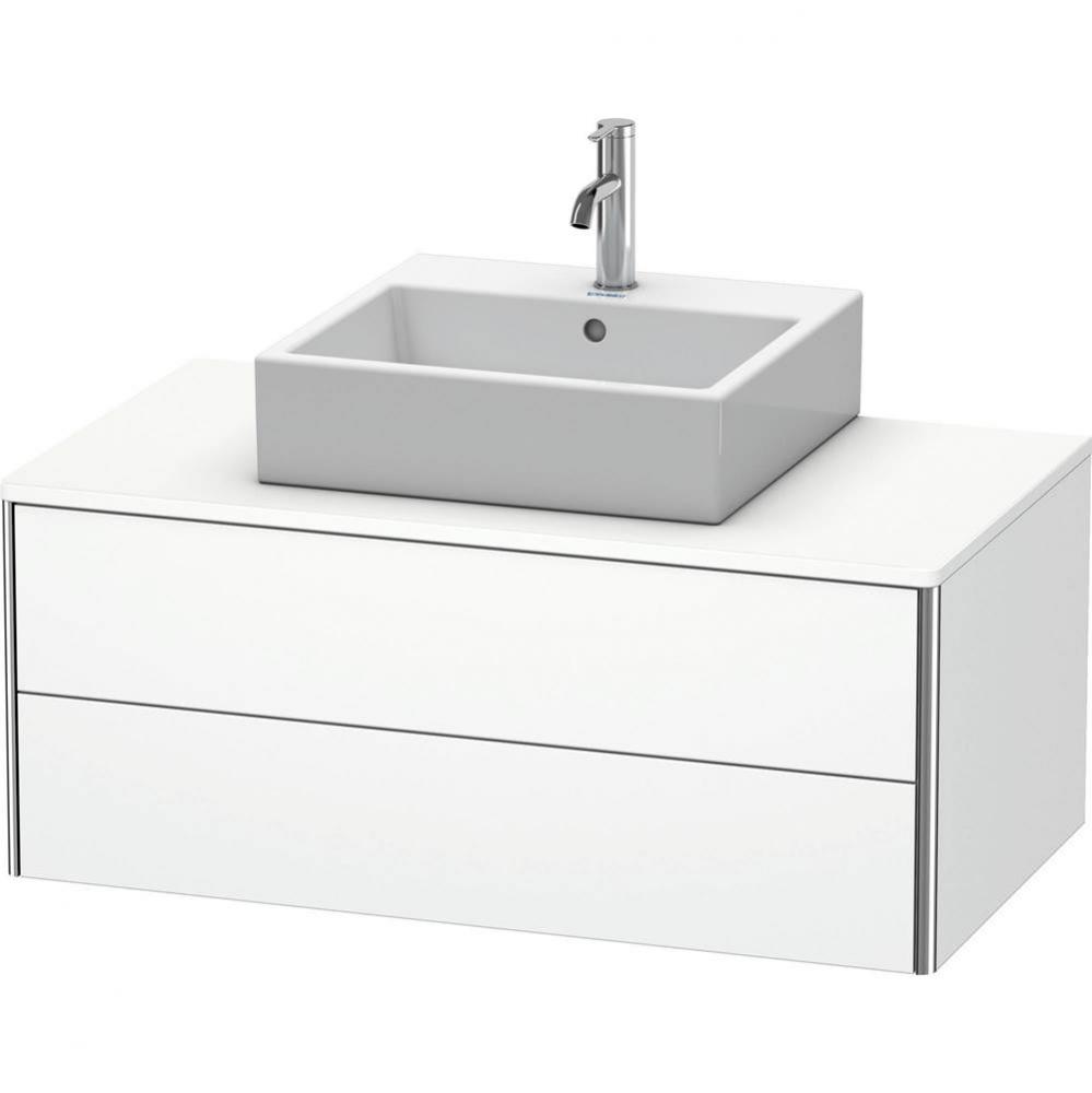 Duravit XSquare Two Drawer Vanity Unit For Console White