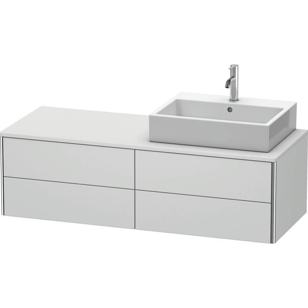 Duravit XSquare Four Drawer Vanity Unit For Console White