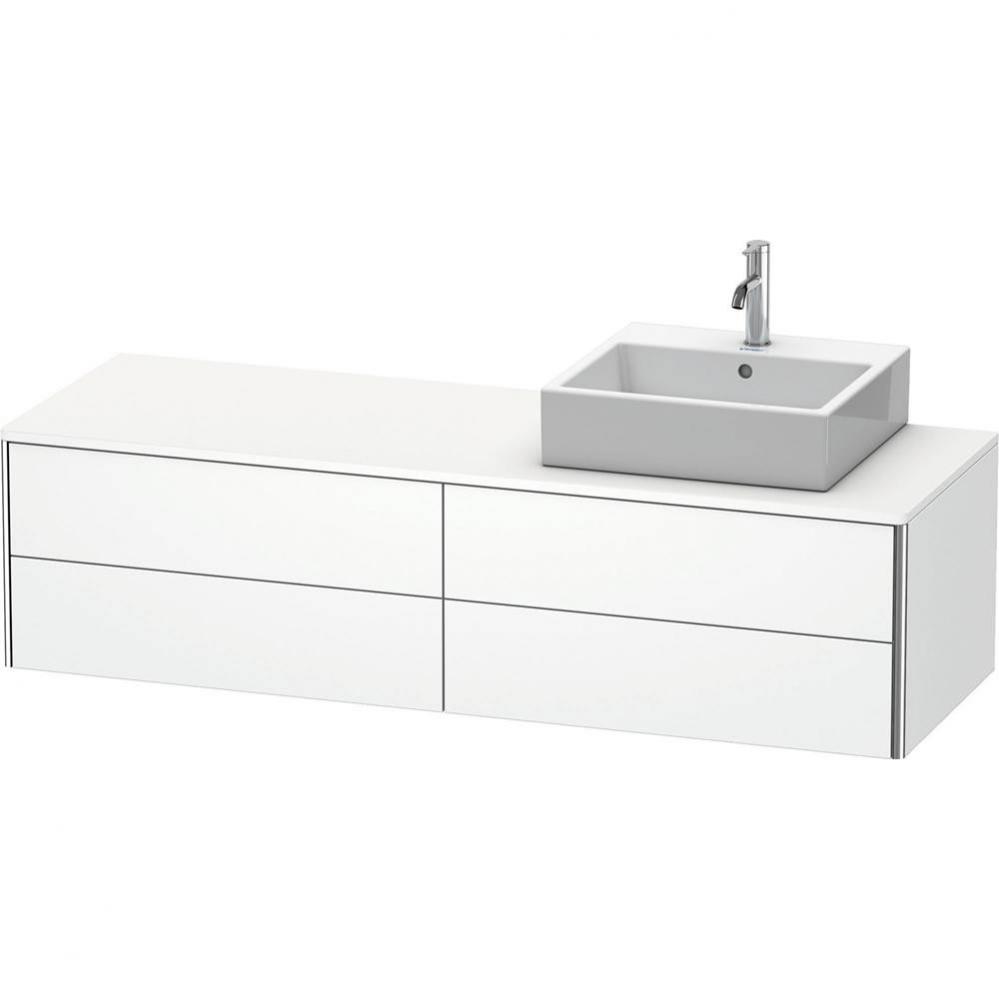 Duravit XSquare Four Drawer Vanity Unit For Console White