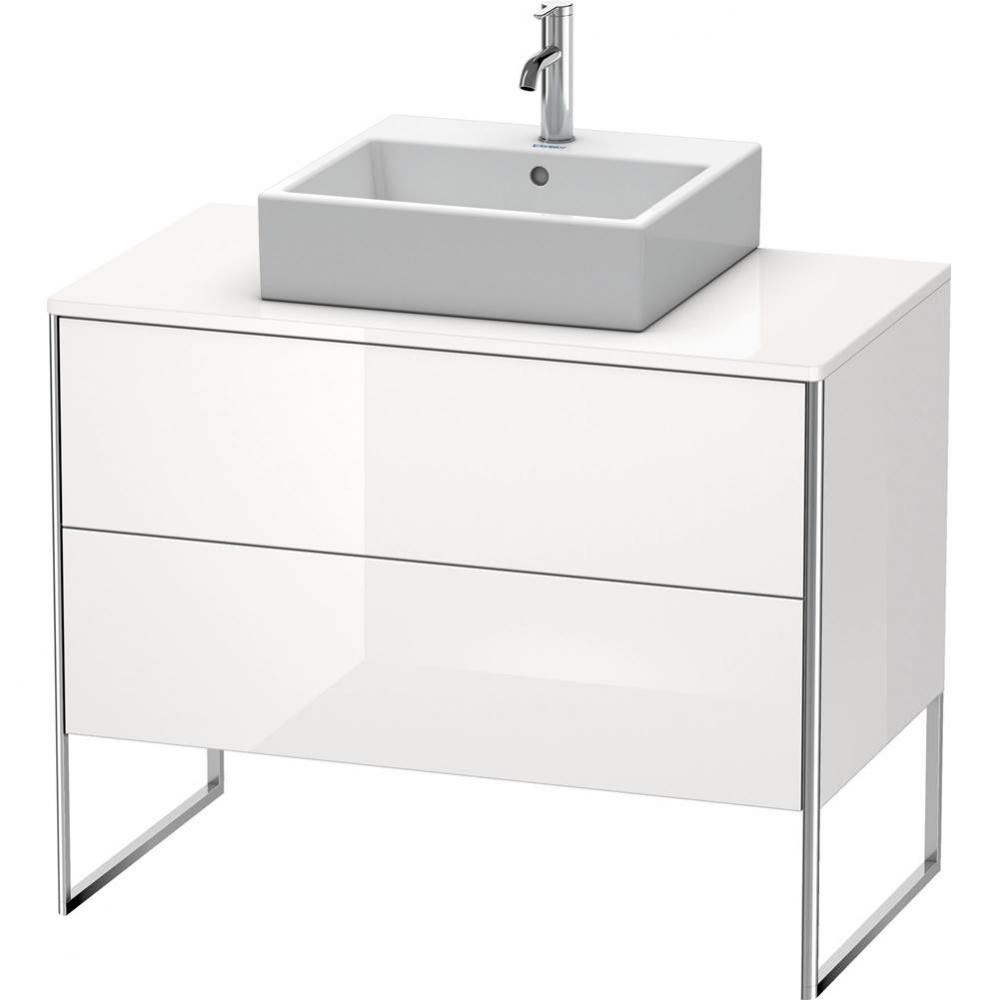 Duravit XSquare Two Drawer Vanity Unit For Console White