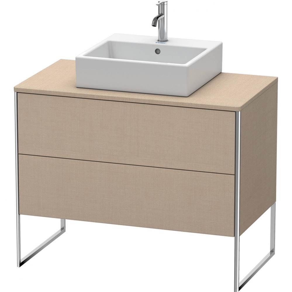 Duravit XSquare Two Drawer Vanity Unit For Console Linen