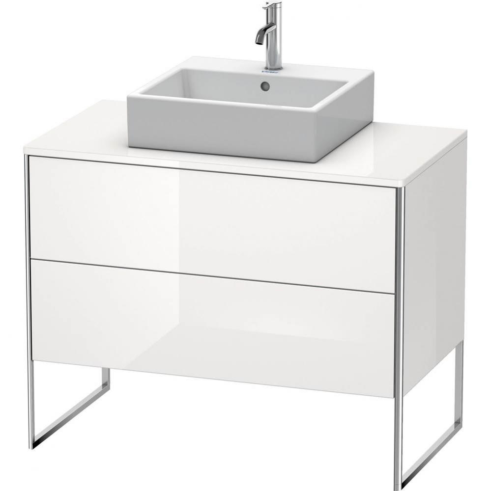 Duravit XSquare Two Drawer Vanity Unit For Console White