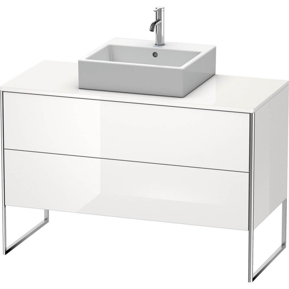 Duravit XSquare Two Drawer Vanity Unit For Console White