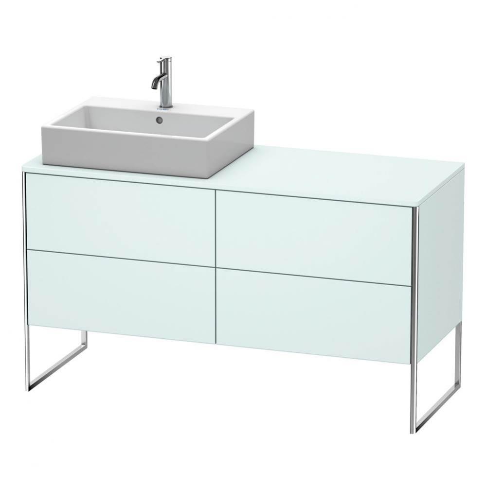 Duravit XSquare Vanity Unit for Console  Light Blue Matte