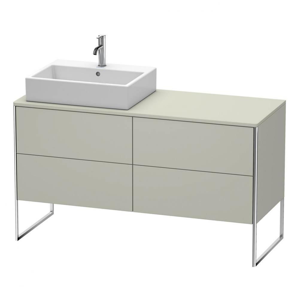 Duravit XSquare Four Drawer Vanity Unit For Console Taupe