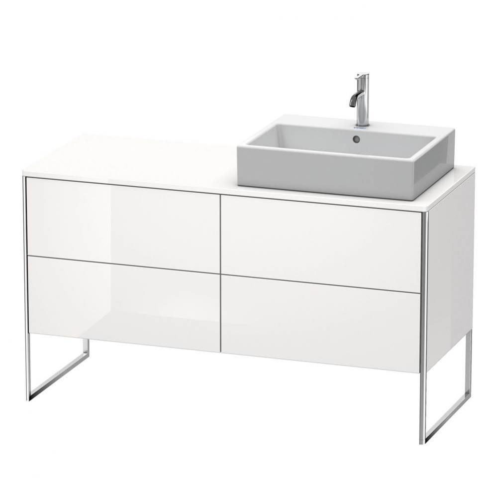 Duravit XSquare Four Drawer Vanity Unit For Console White