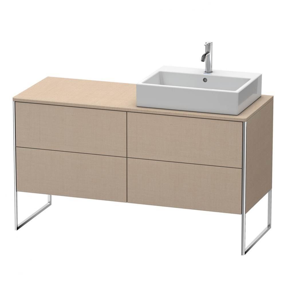 Duravit XSquare Four Drawer Vanity Unit For Console Linen