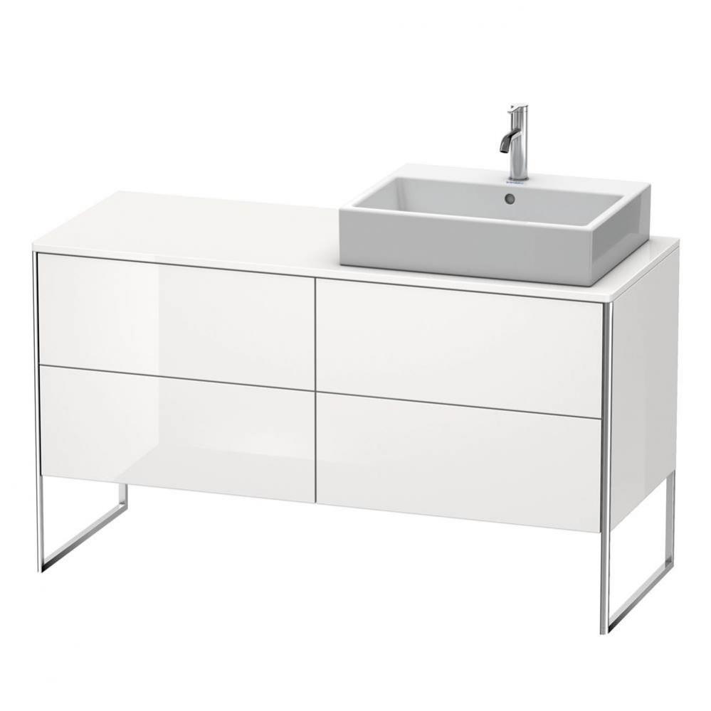 Duravit XSquare Four Drawer Vanity Unit For Console White