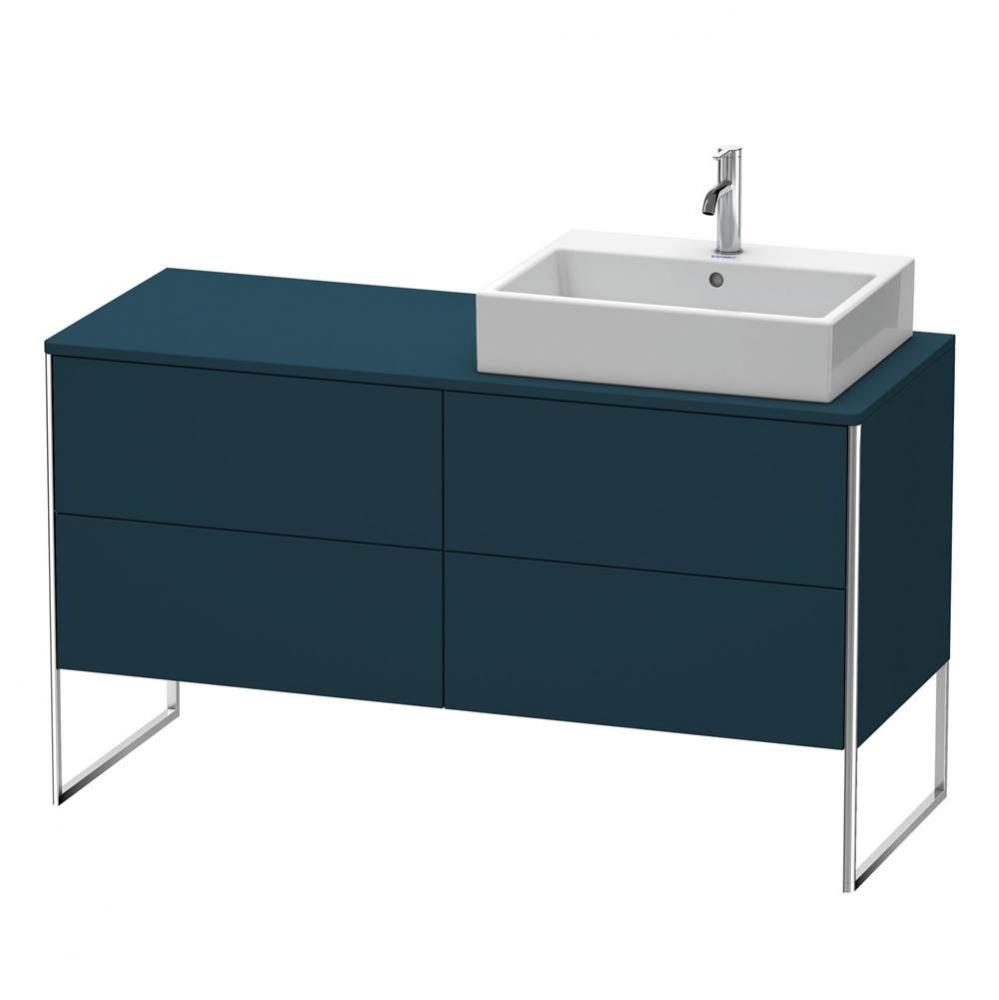 Duravit XSquare Four Drawer Vanity Unit For Console Midnight Blue