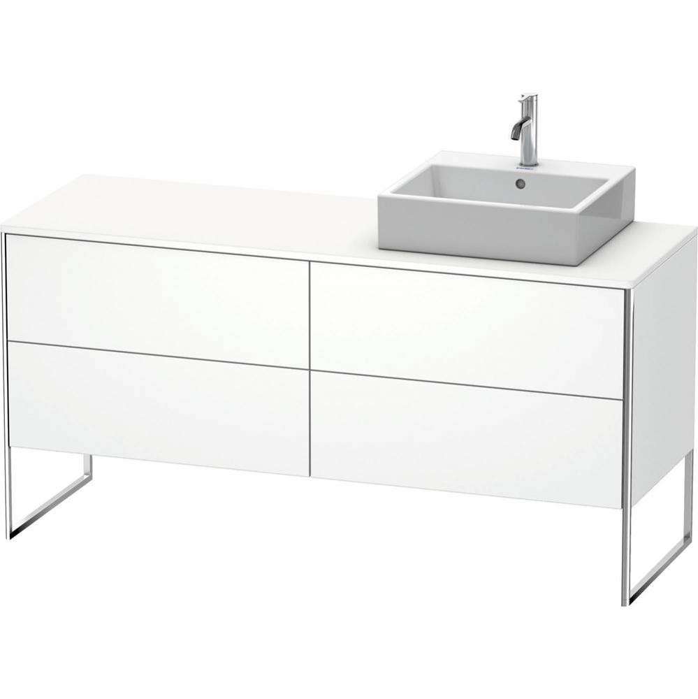 Duravit XSquare Four Drawer Vanity Unit For Console White