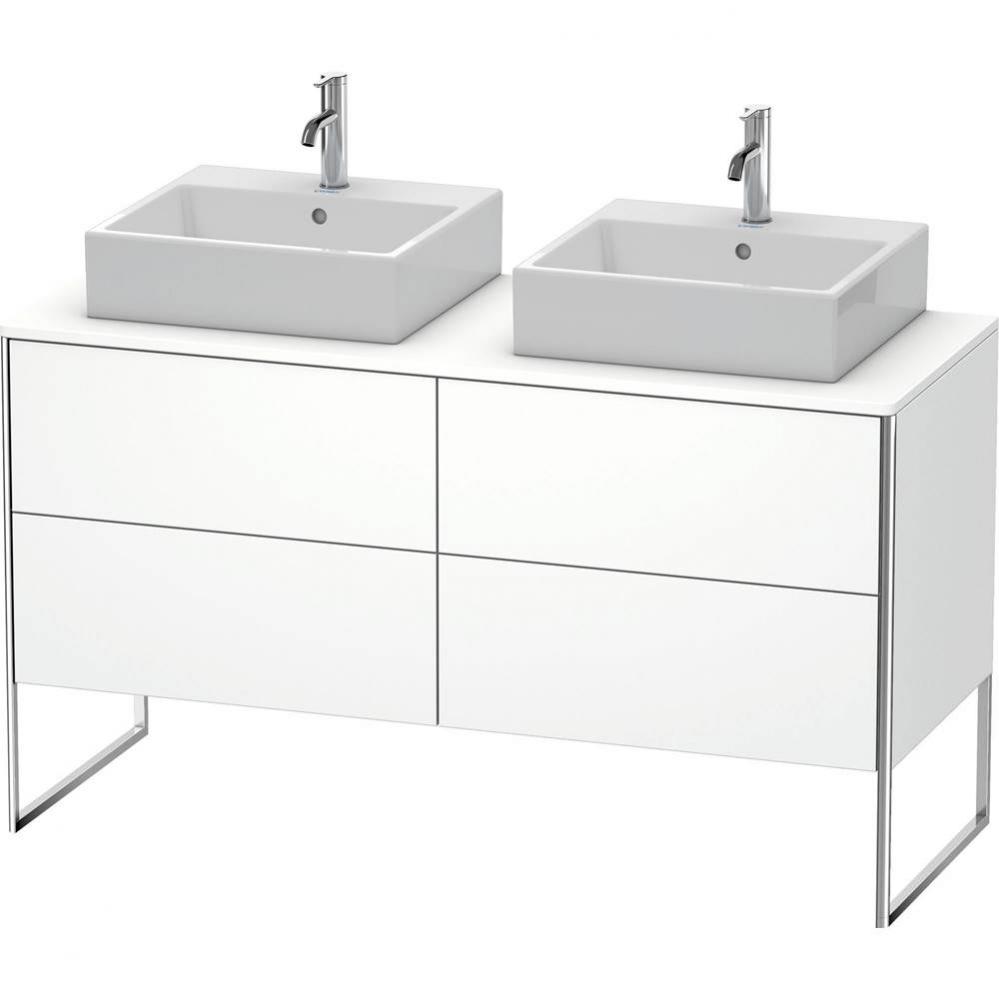 Duravit XSquare Four Drawer Vanity Unit For Console White