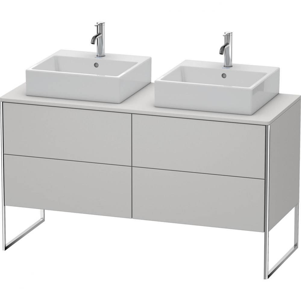 Duravit XSquare Four Drawer Vanity Unit For Console Nordic White