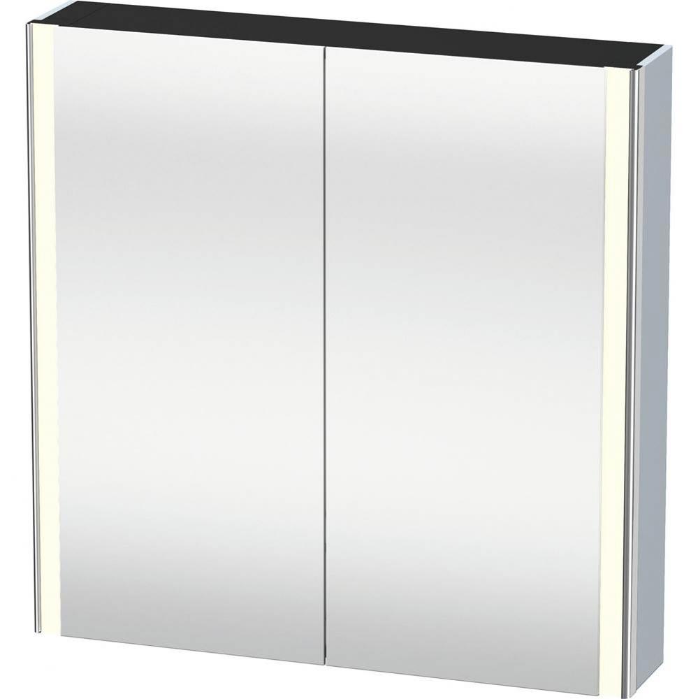 Duravit XSquare Mirror Cabinet with Lighting Light Blue