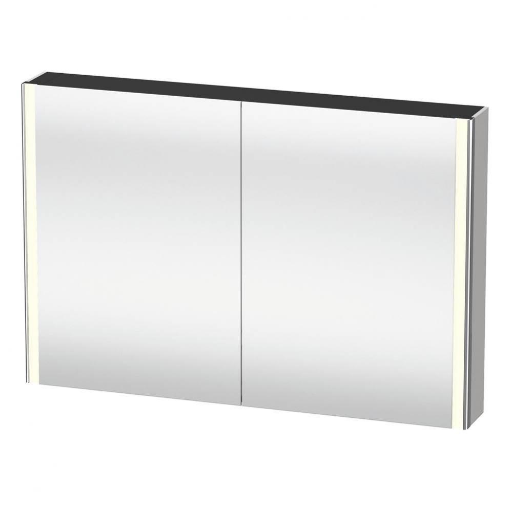 Duravit XSquare Mirror Cabinet with Lighting Nordic White