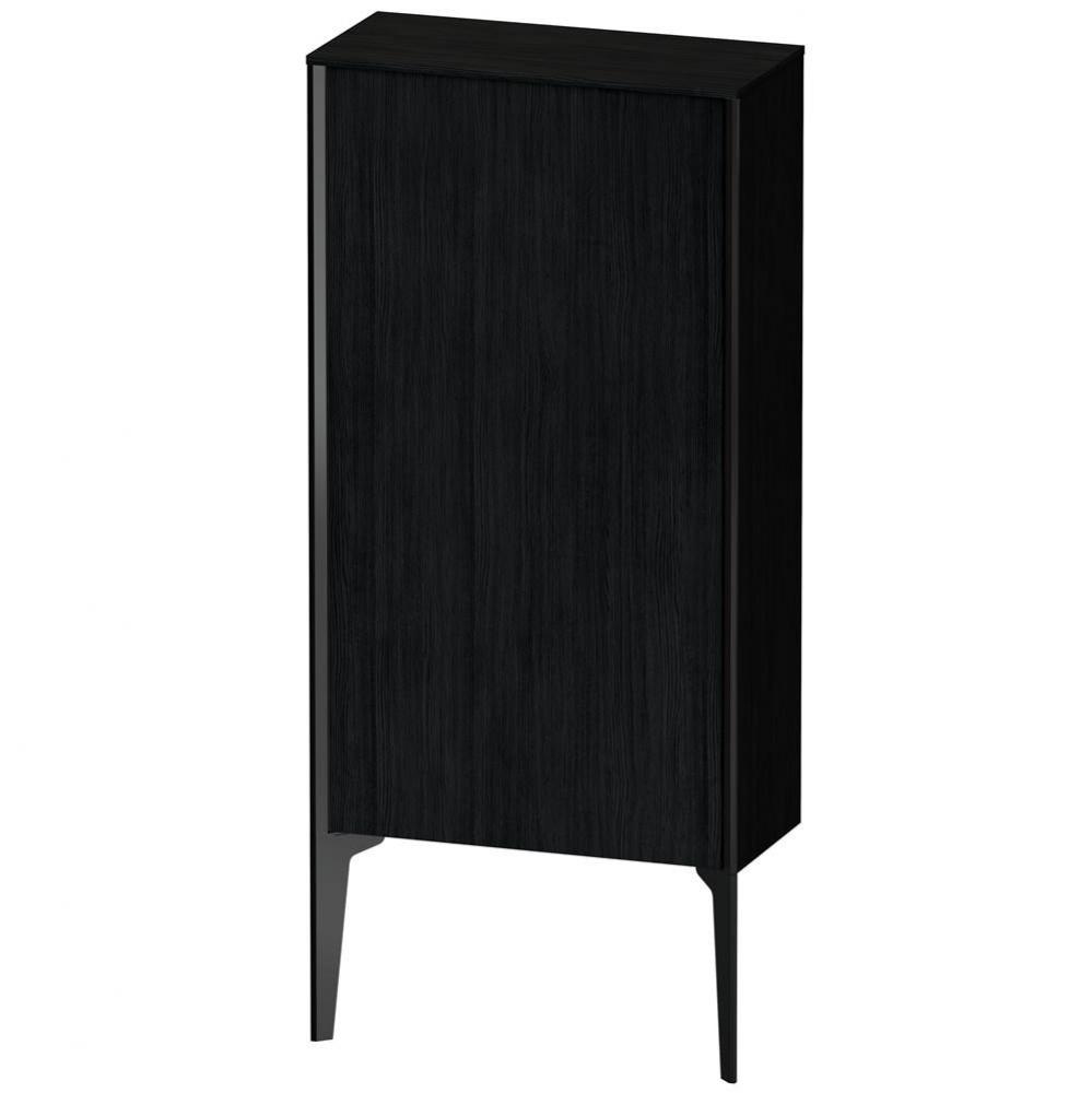 XViu Semi-Tall Cabinet Oak Black