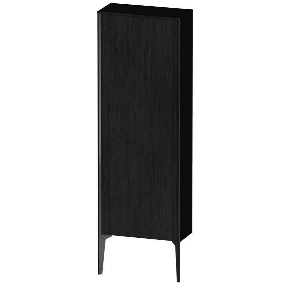 XViu Semi-Tall Cabinet Oak Black