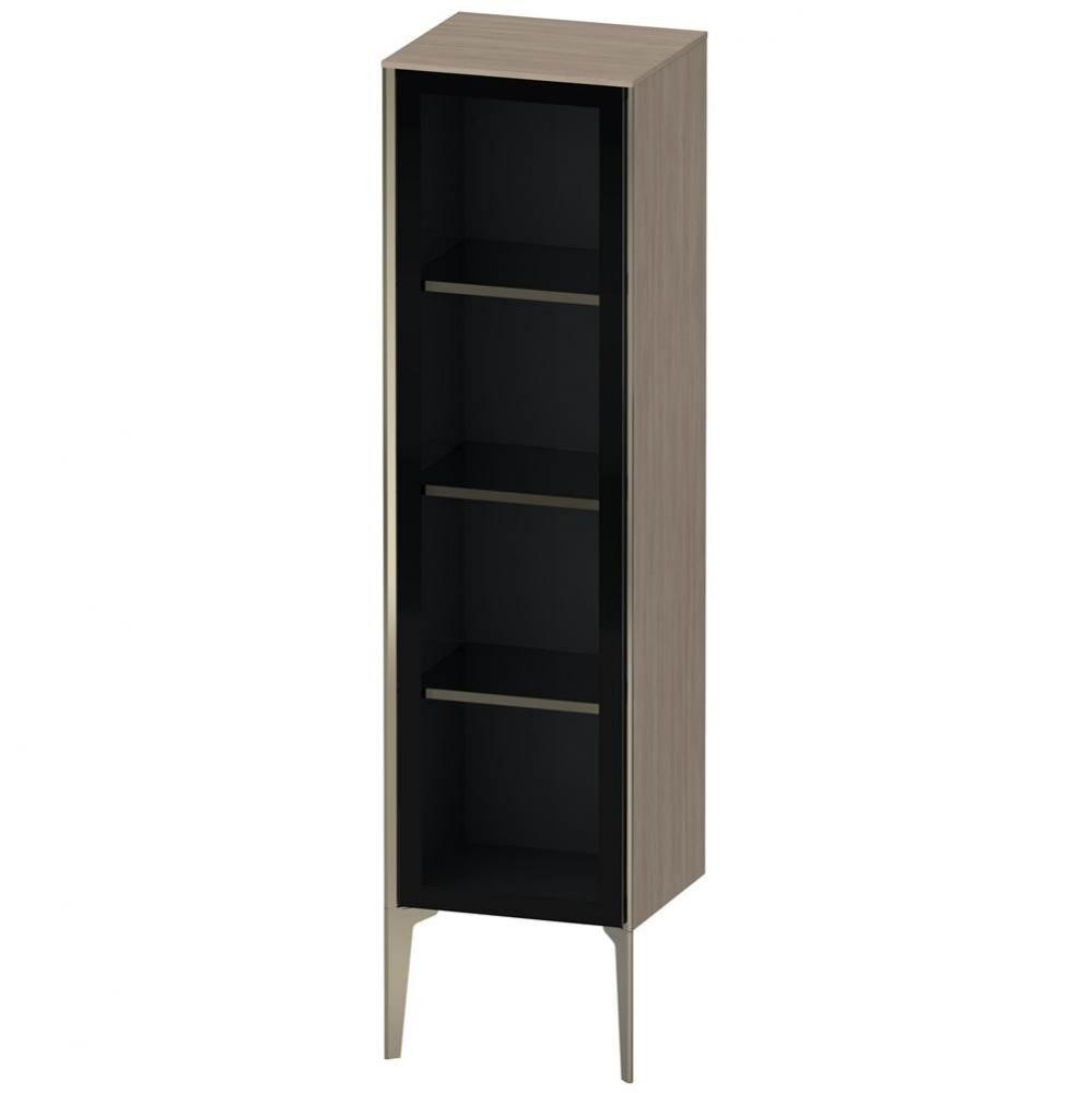 Duravit XViu Semi-Tall Cabinet Silver Pine