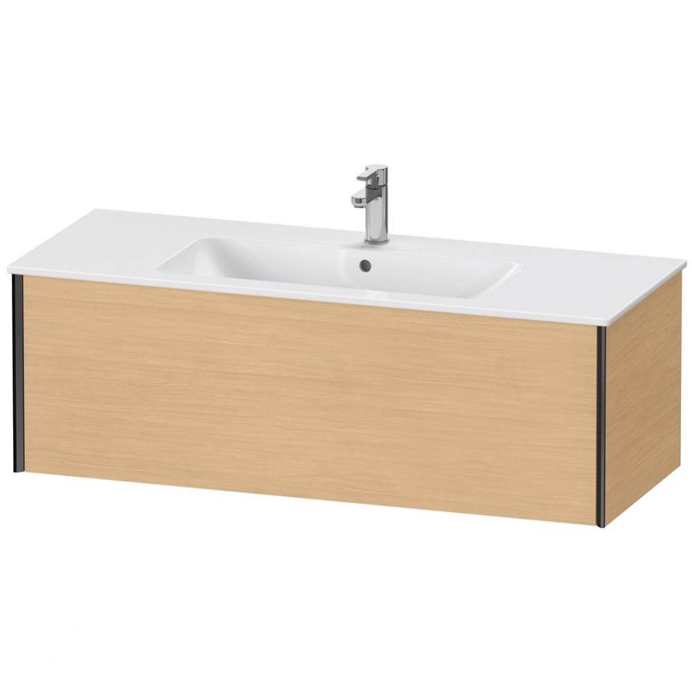 XViu One Drawer Wall-Mount Vanity Unit Natural Oak