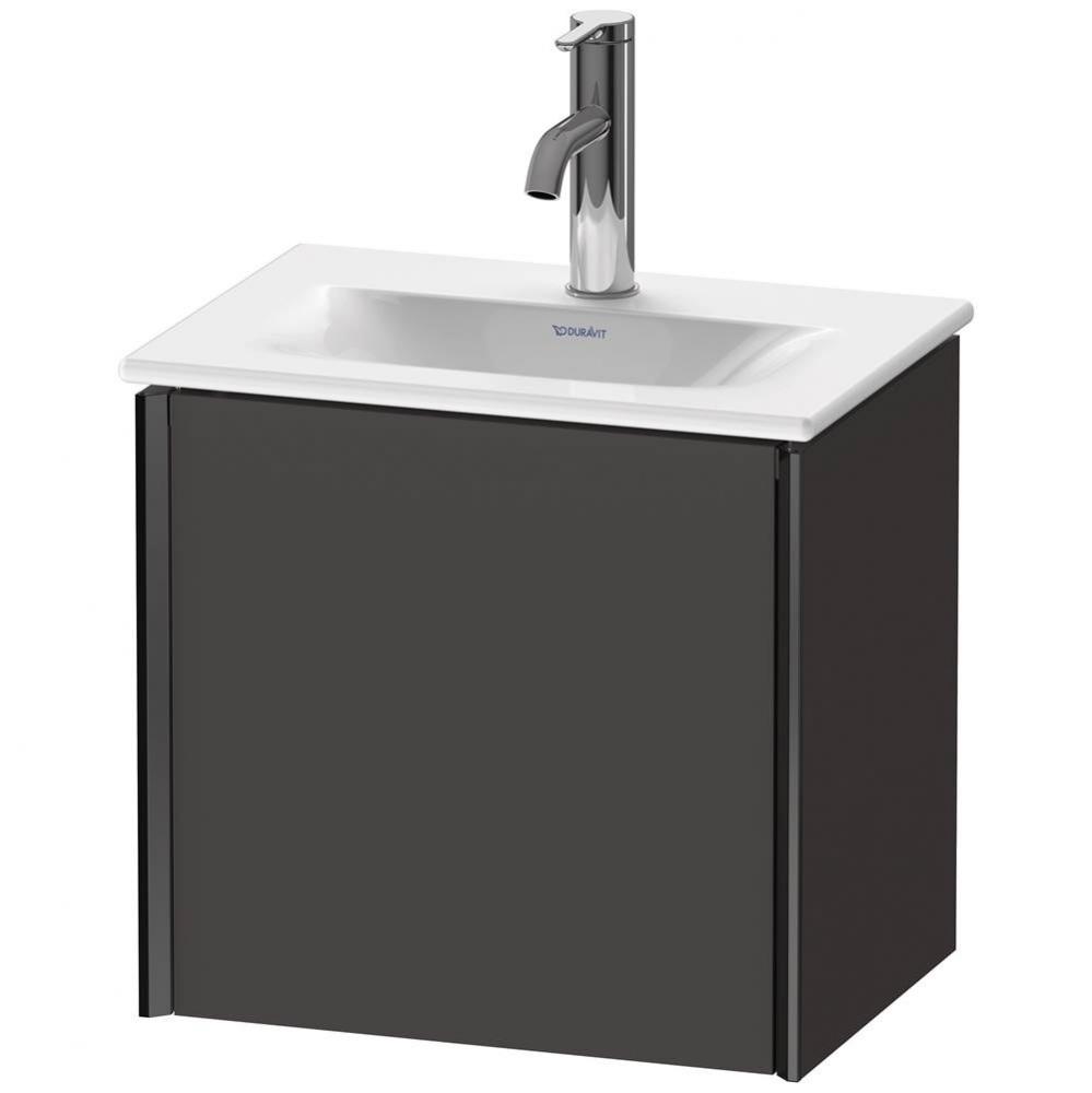 XViu One Door Wall-Mount Vanity Unit Concrete Gray