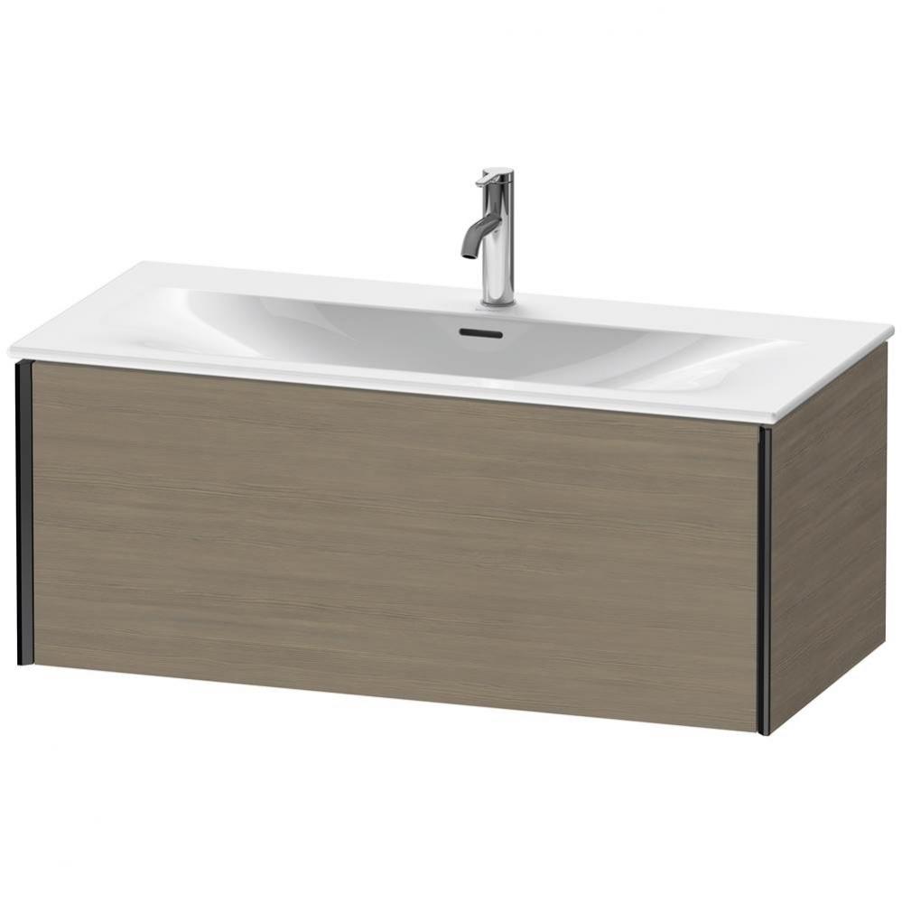 XViu One Drawer Wall-Mount Vanity Unit Oak Terra